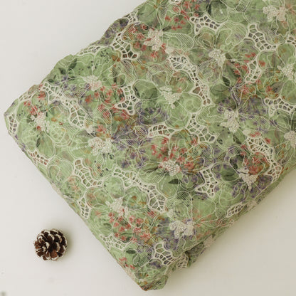 Chiffon Embroidery Fabric