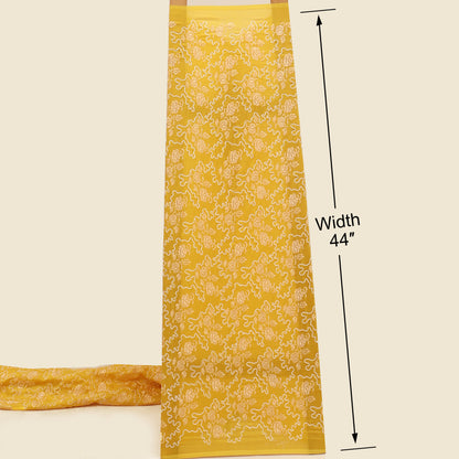 Chanderi Embroidery Fabric