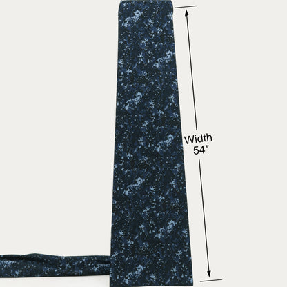 Denim Fabric with Pixel Design