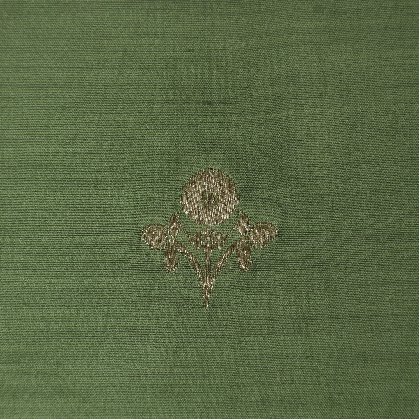 Pickle Green Color Munga Brocade Fabric