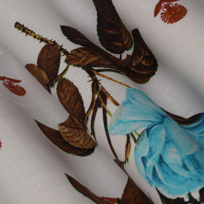 Colored Color Glace Cotton Print Fabric