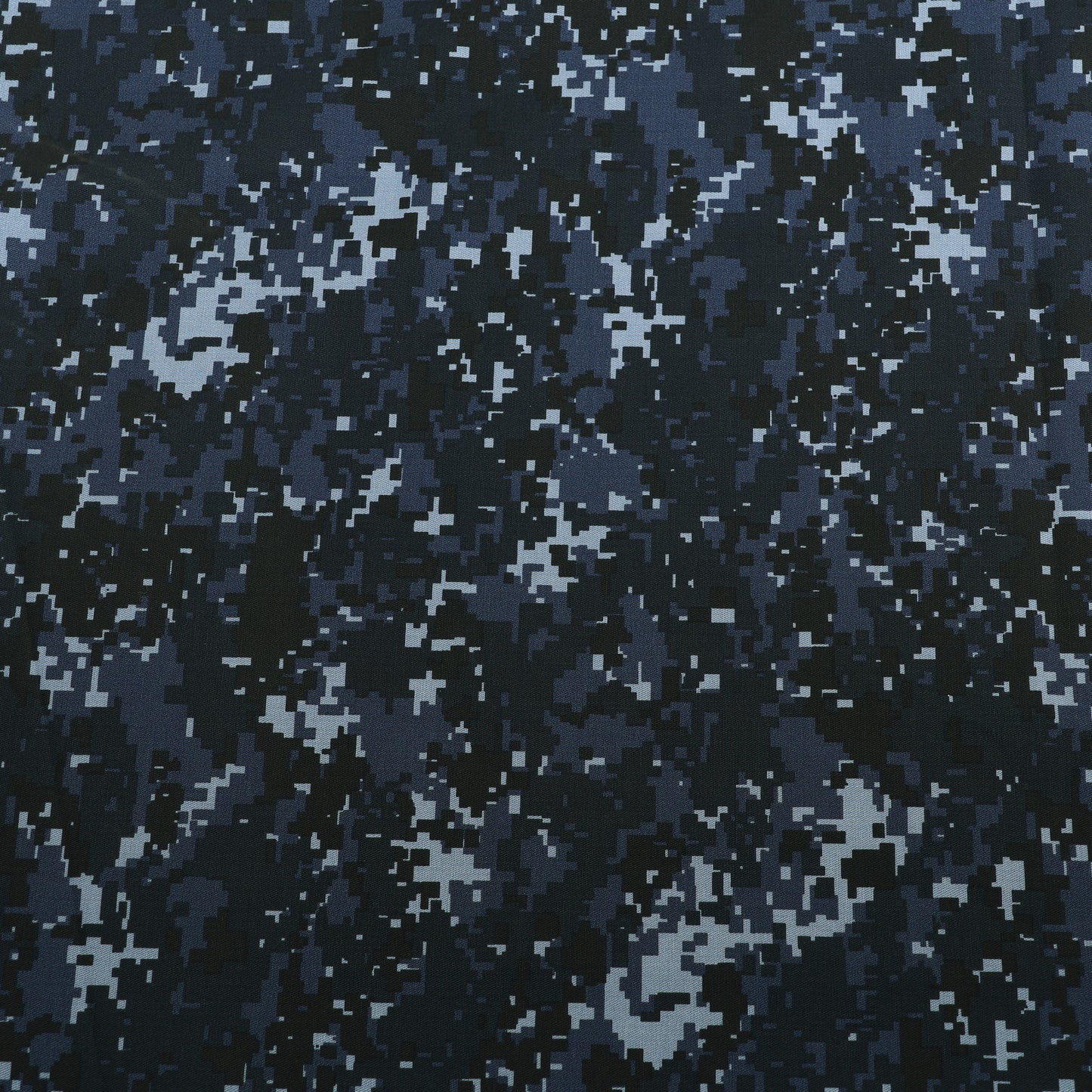 Denim Fabric with Pixel Design