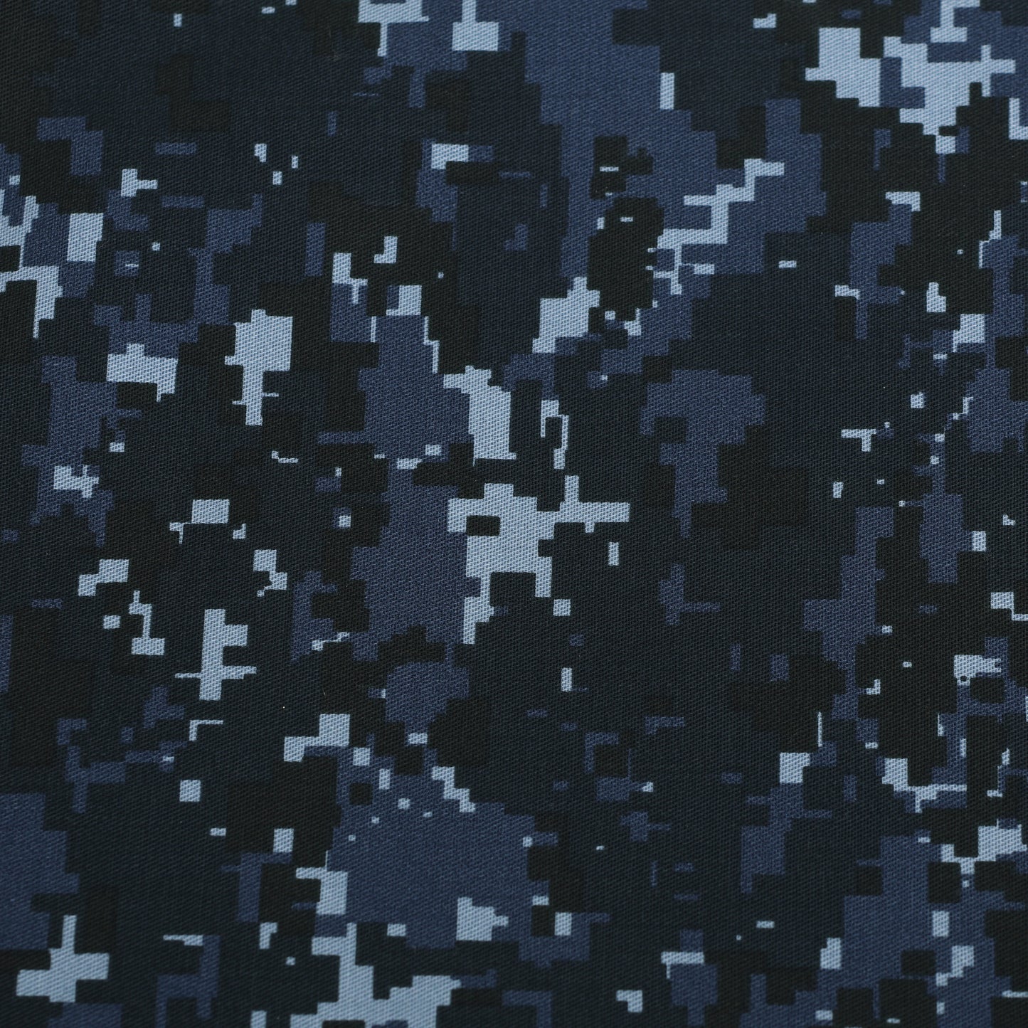 Denim Fabric with Pixel Design