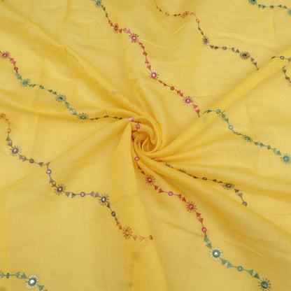 Chanderi Stripe Fabric