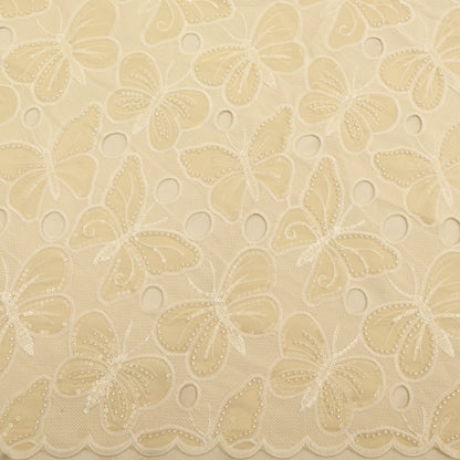 Crepe Embroidery Fabric
