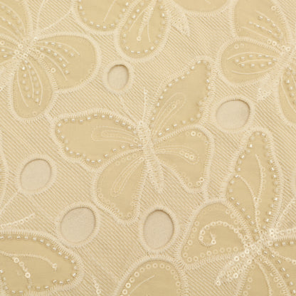 Crepe Embroidery Fabric