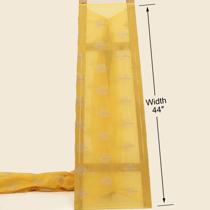 Chanderi Zari Boota Fabric