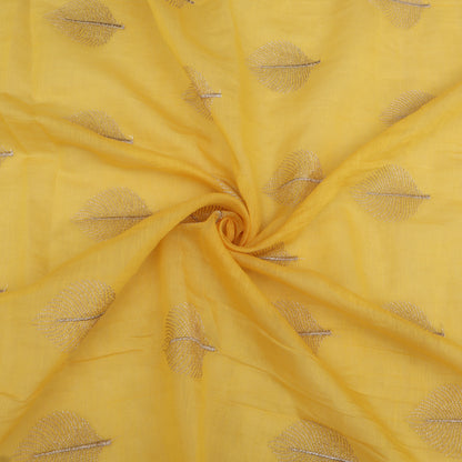 Chanderi Zari Boota Fabric