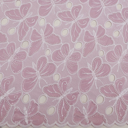 Crepe Embroidery Fabric