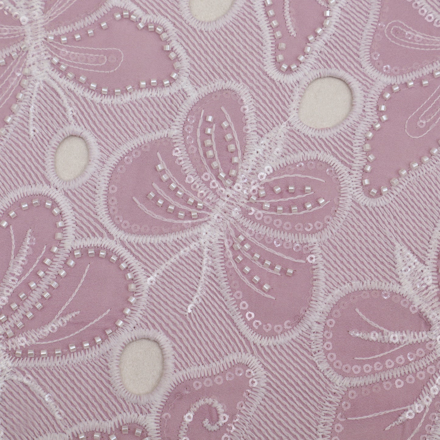 Crepe Embroidery Fabric