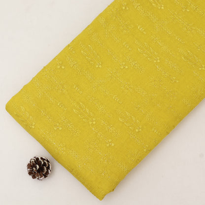 Chanderi Embroidery Fabric