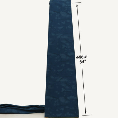 Navy Blue Plain Denim Fabric