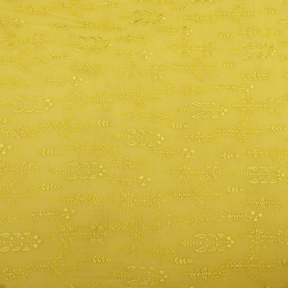 Chanderi Embroidery Fabric
