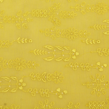 Chanderi Embroidery Fabric
