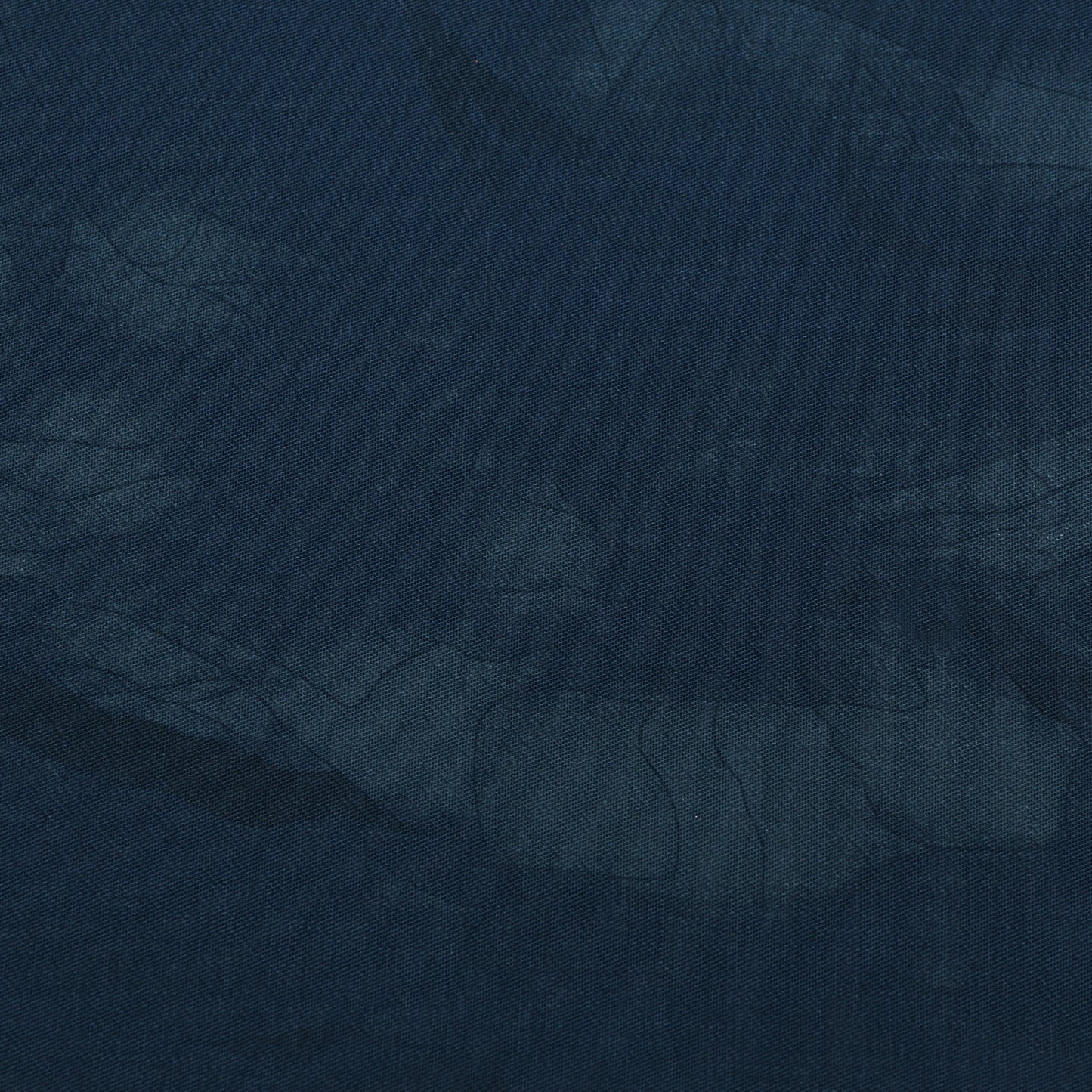 Navy Blue Plain Denim Fabric