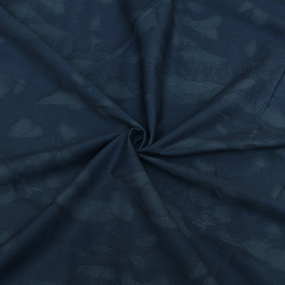 Navy Blue Plain Denim Fabric
