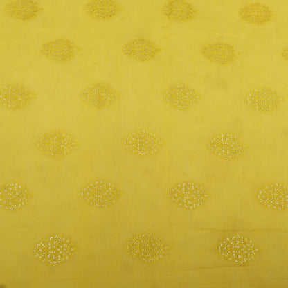 Chanderi Embroidery Fabric