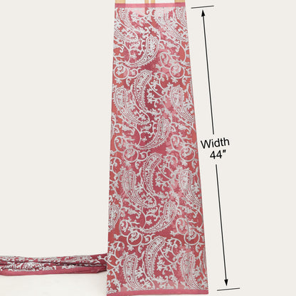 Pink Color Brasso Velvet Fabric