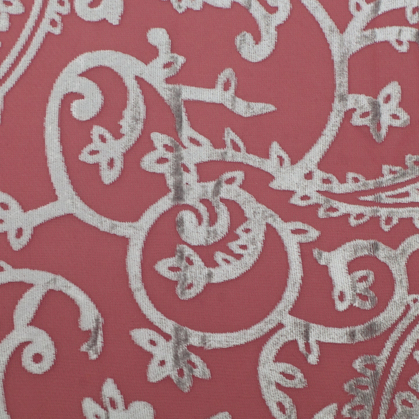 Pink Color Brasso Velvet Fabric