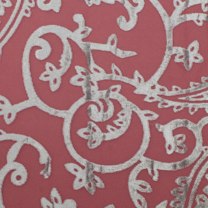 Pink Color Brasso Velvet Fabric