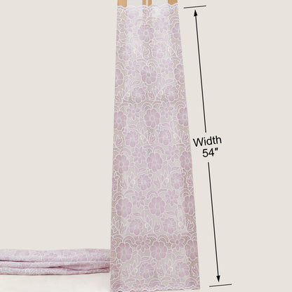 Crepe Embroidery Fabric