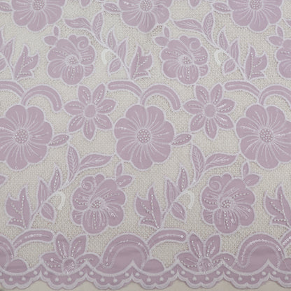 Crepe Embroidery Fabric