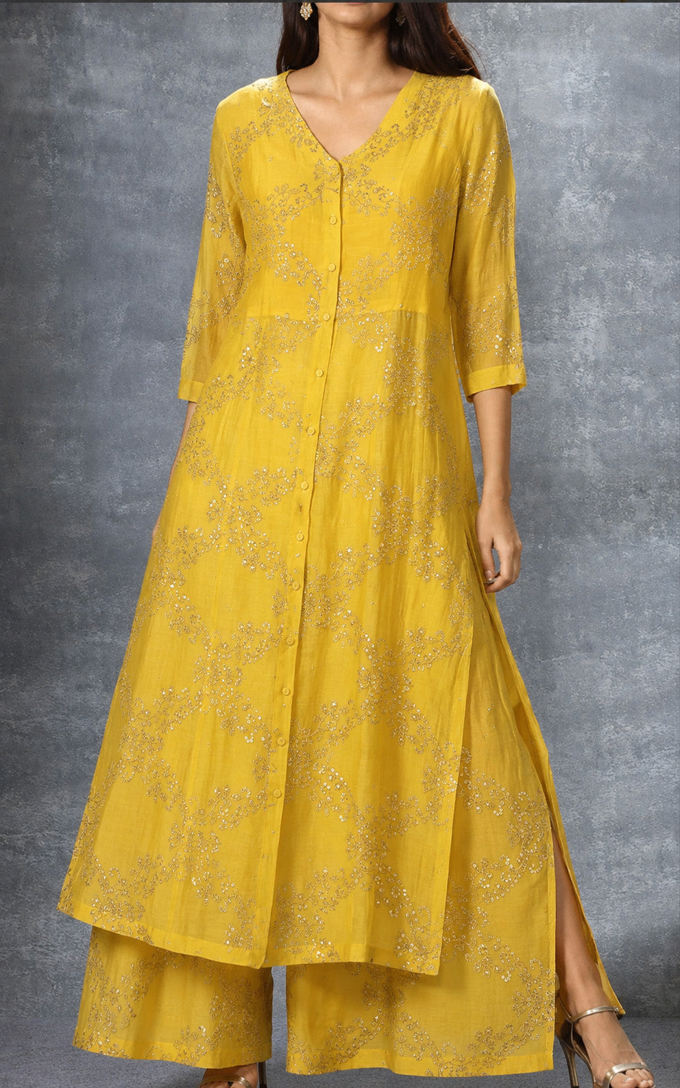 Chanderi Embroidery Fabric