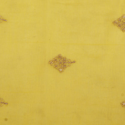 Chanderi Embroidery Fabric