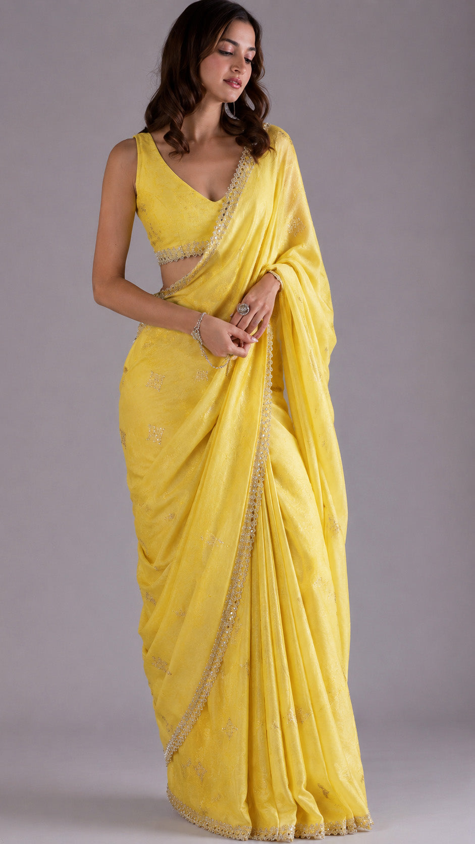 Chanderi Embroidery Fabric