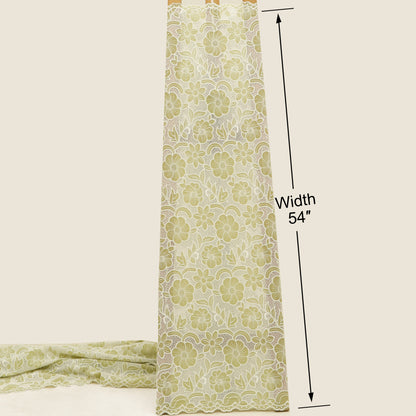 Crepe Embroidery Fabric