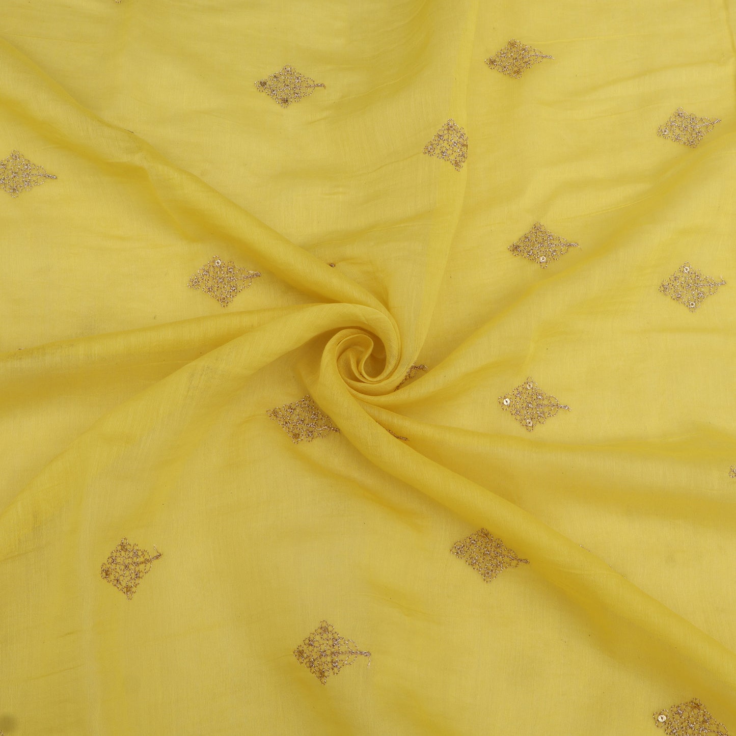 Chanderi Embroidery Fabric