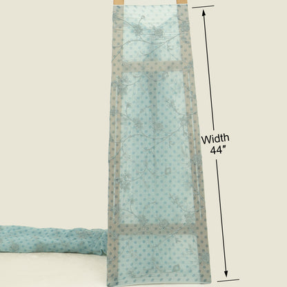 Chanderi Embroidery Fabric