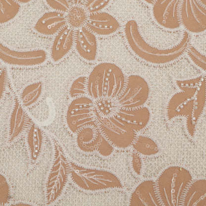 Crepe Embroidery Fabric
