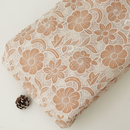 Crepe Embroidery Fabric