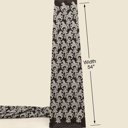 Chanderi Embroidery Fabric