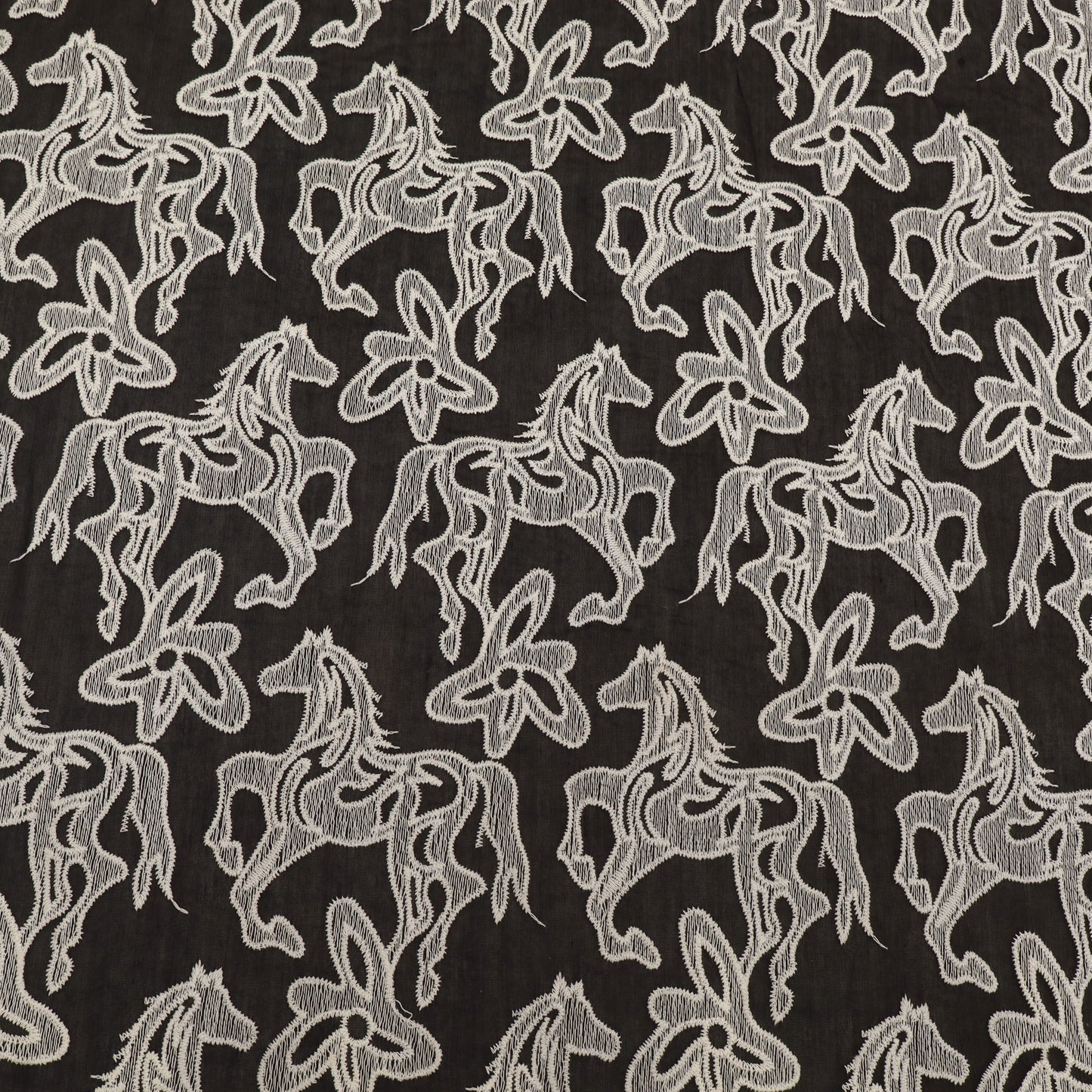 Chanderi Embroidery Fabric