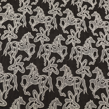 Chanderi Embroidery Fabric