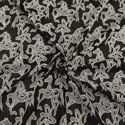 Chanderi Embroidery Fabric