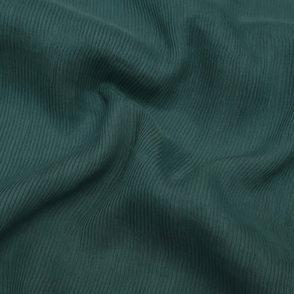 Green Color Crush Georgette Fabric