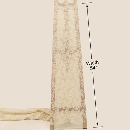 Chanderi Embroidery Fabric