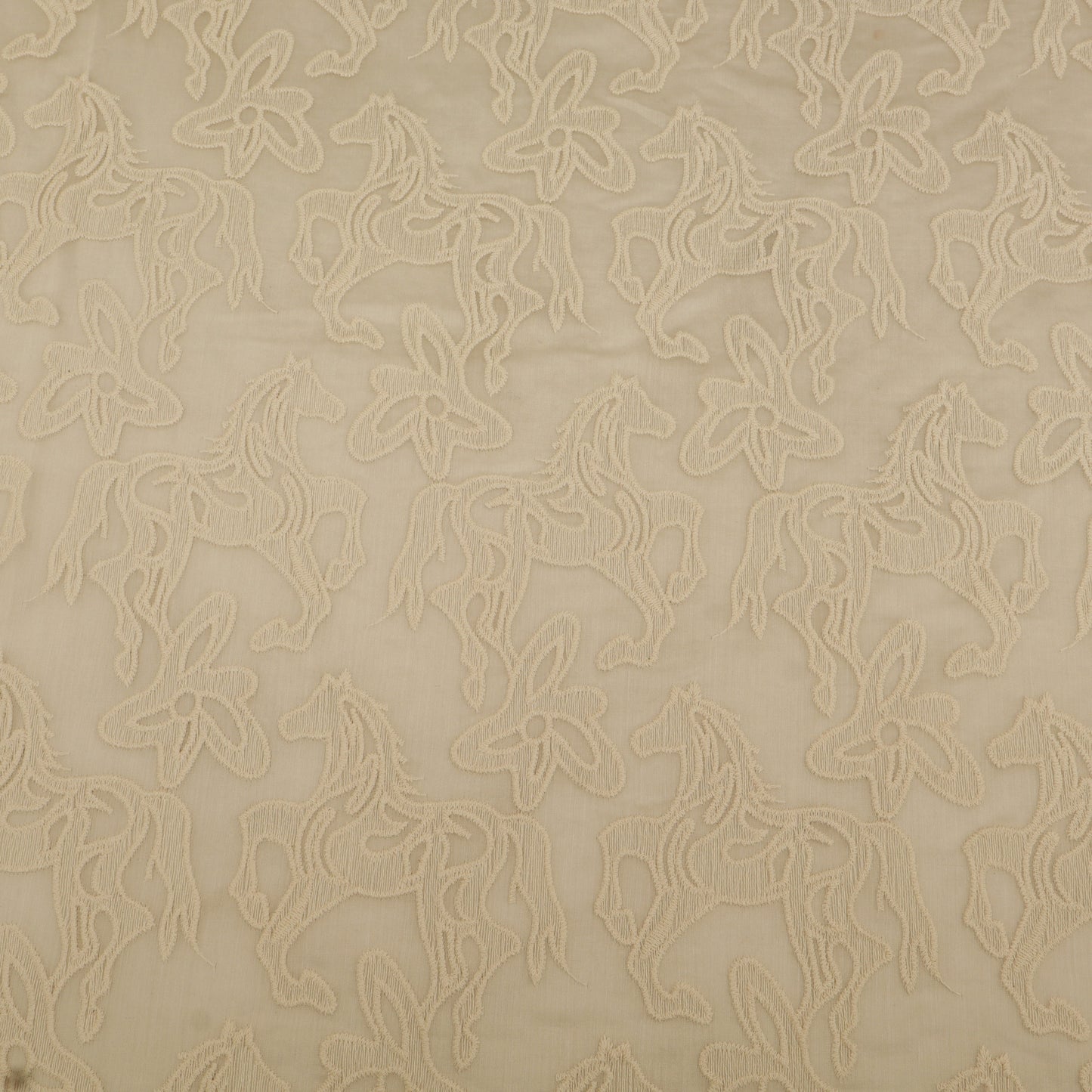 Chanderi Embroidery Fabric