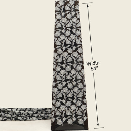 Chanderi Embroidery Fabric