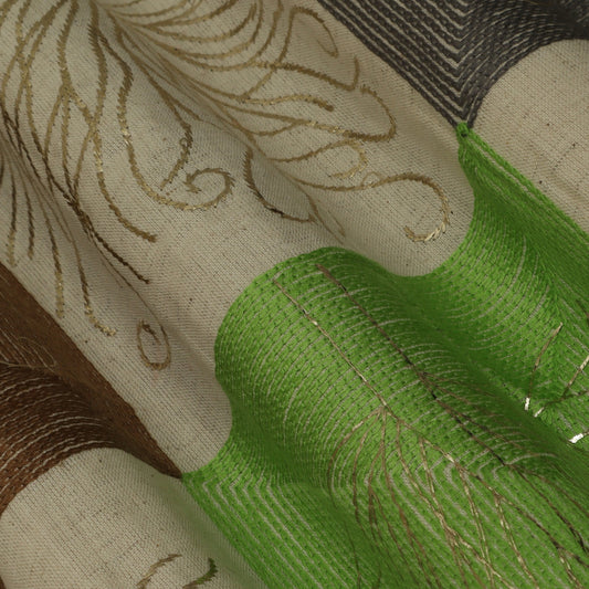 Colored Linen Embroidery Fabric