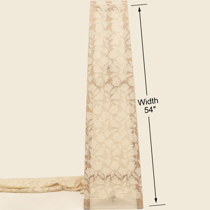 Chanderi Embroidery Fabric