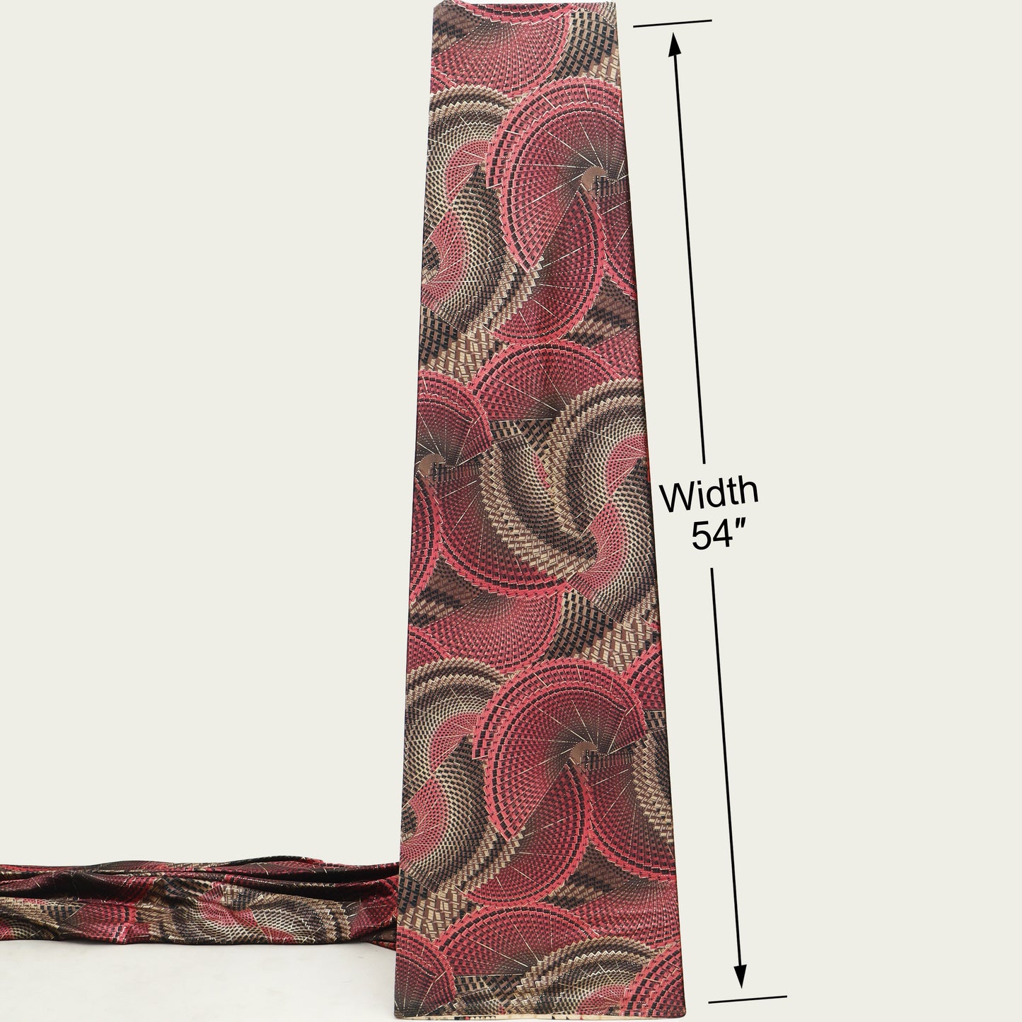 Blue, Gold And Maroon Color Brasso Velvet Fabric