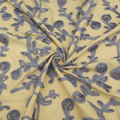 Cotton Satin Embroidery Fabric