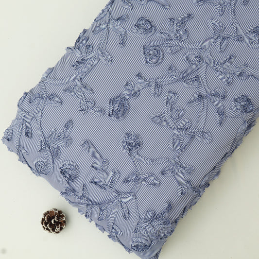 Cotton Satin Embroidery Fabric