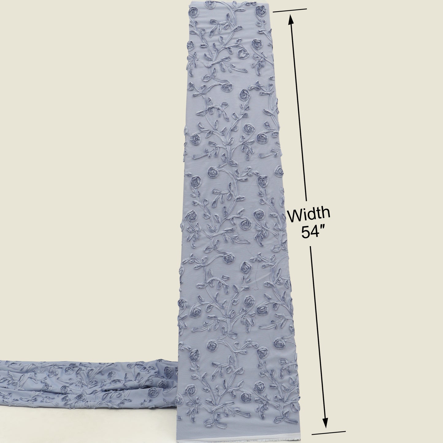 Cotton Satin Embroidery Fabric