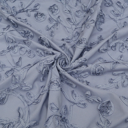 Cotton Satin Embroidery Fabric
