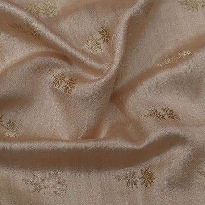 Cream Color Munga Brocade Fabric